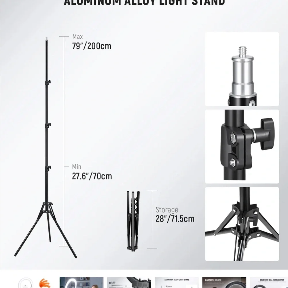 NEEWER RL-18 New Version 18 Inch LED Ring Light